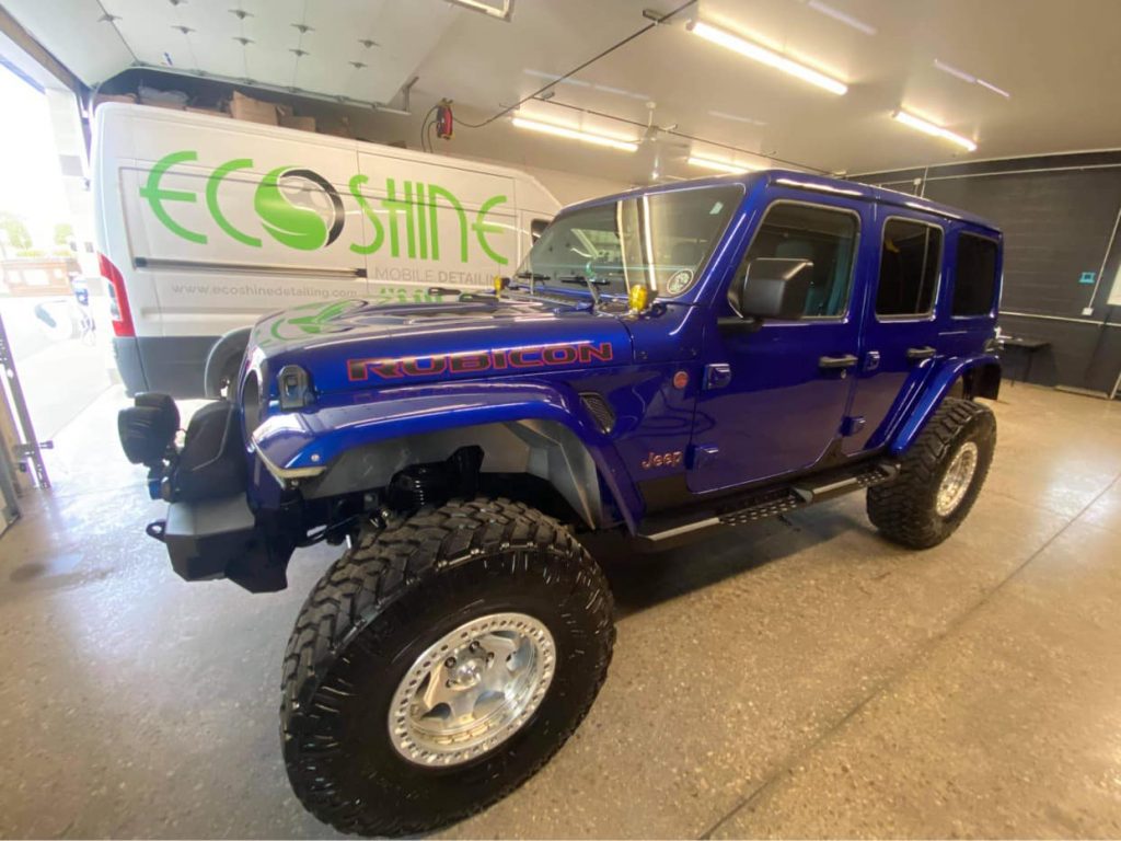 Jeep auto detailing