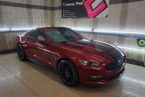 Mustang car detailing