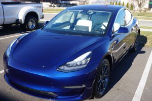 Tesla detailing